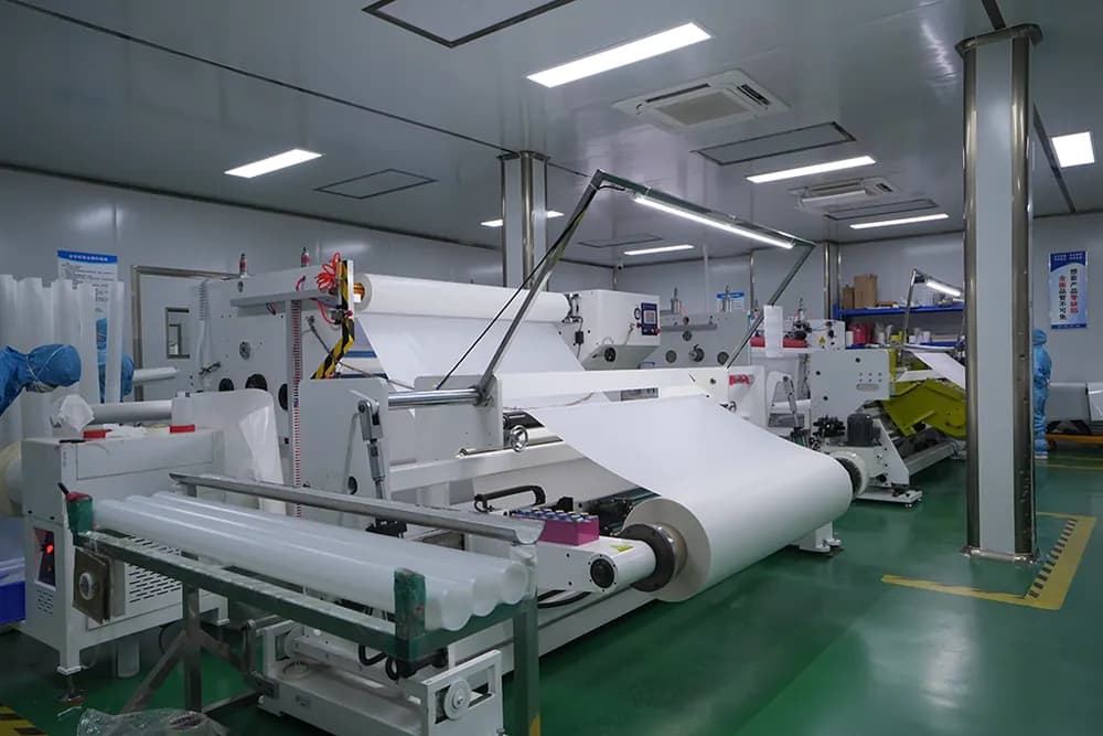 Máquinas de produção de PPF em sala limpa