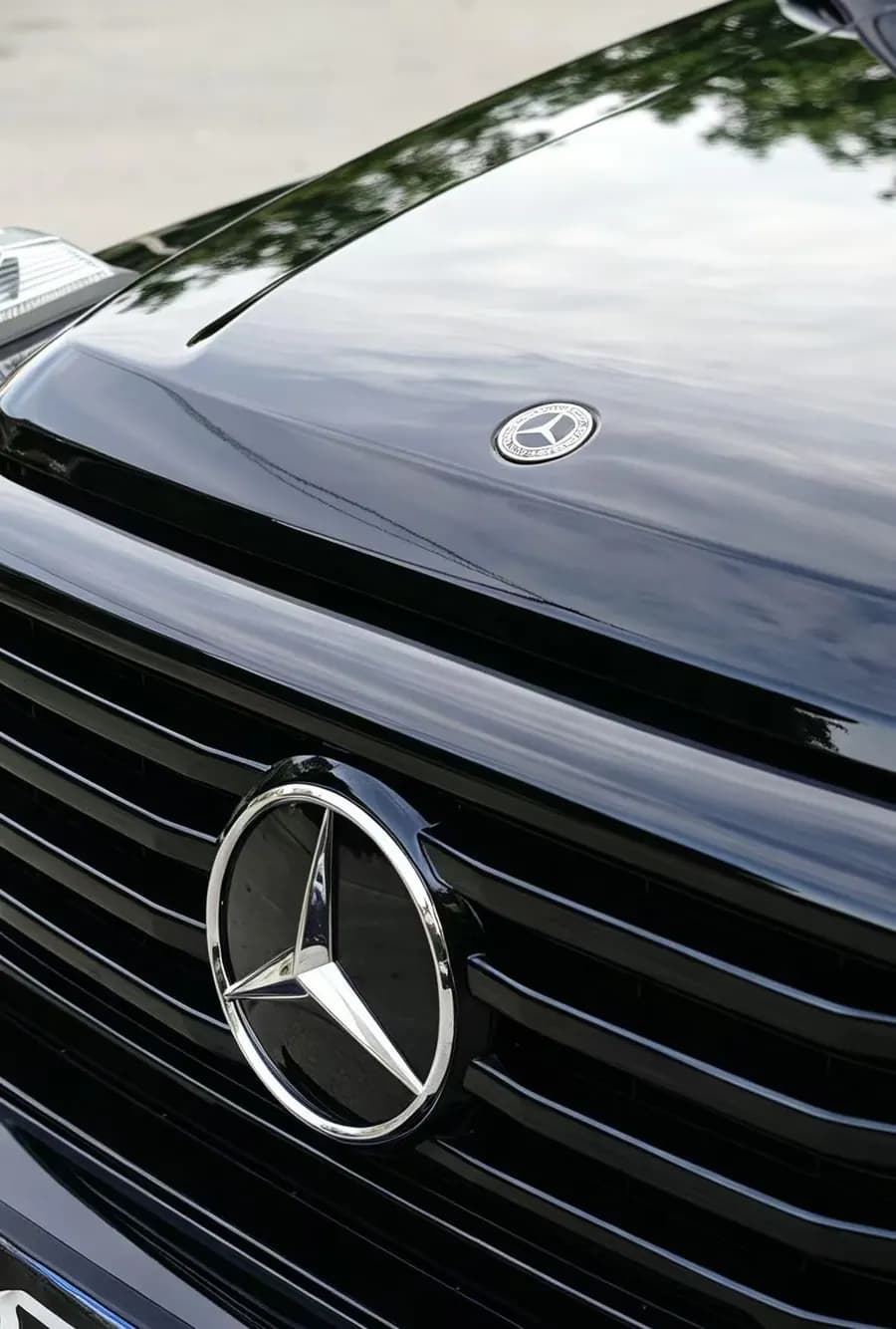 Grade dianteira de SUV com PPF