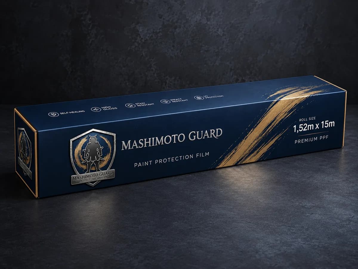 Caixa do PPF Mashimoto Guard, rolo de 1,52 m por 15 m